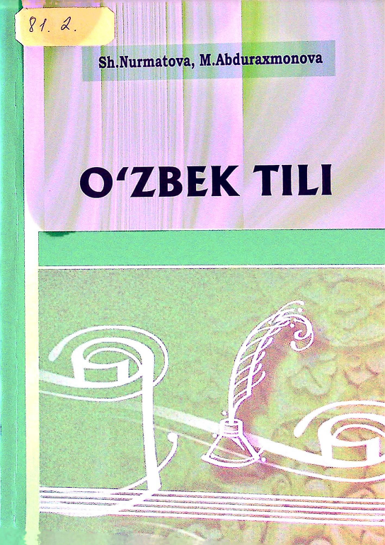 O'zbek tili Sh.Nurmatova
