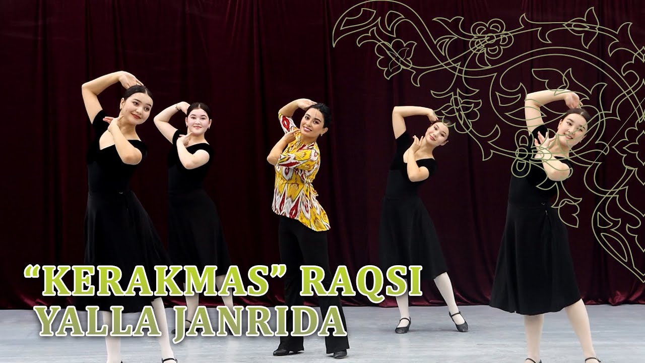 Jamoaviy o'zbek raqsi harakatlari